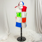 Mod Girl Colorblock Dress with Hat