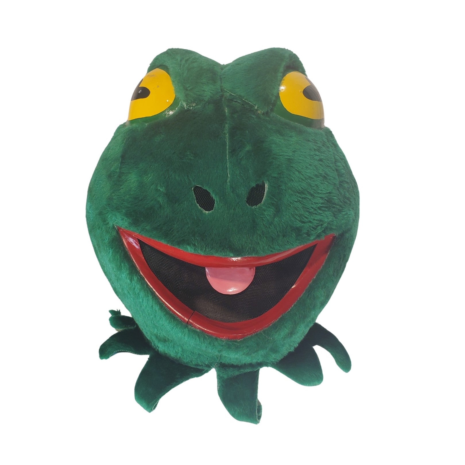 Dark Green Frog Large Mascot Costume Head