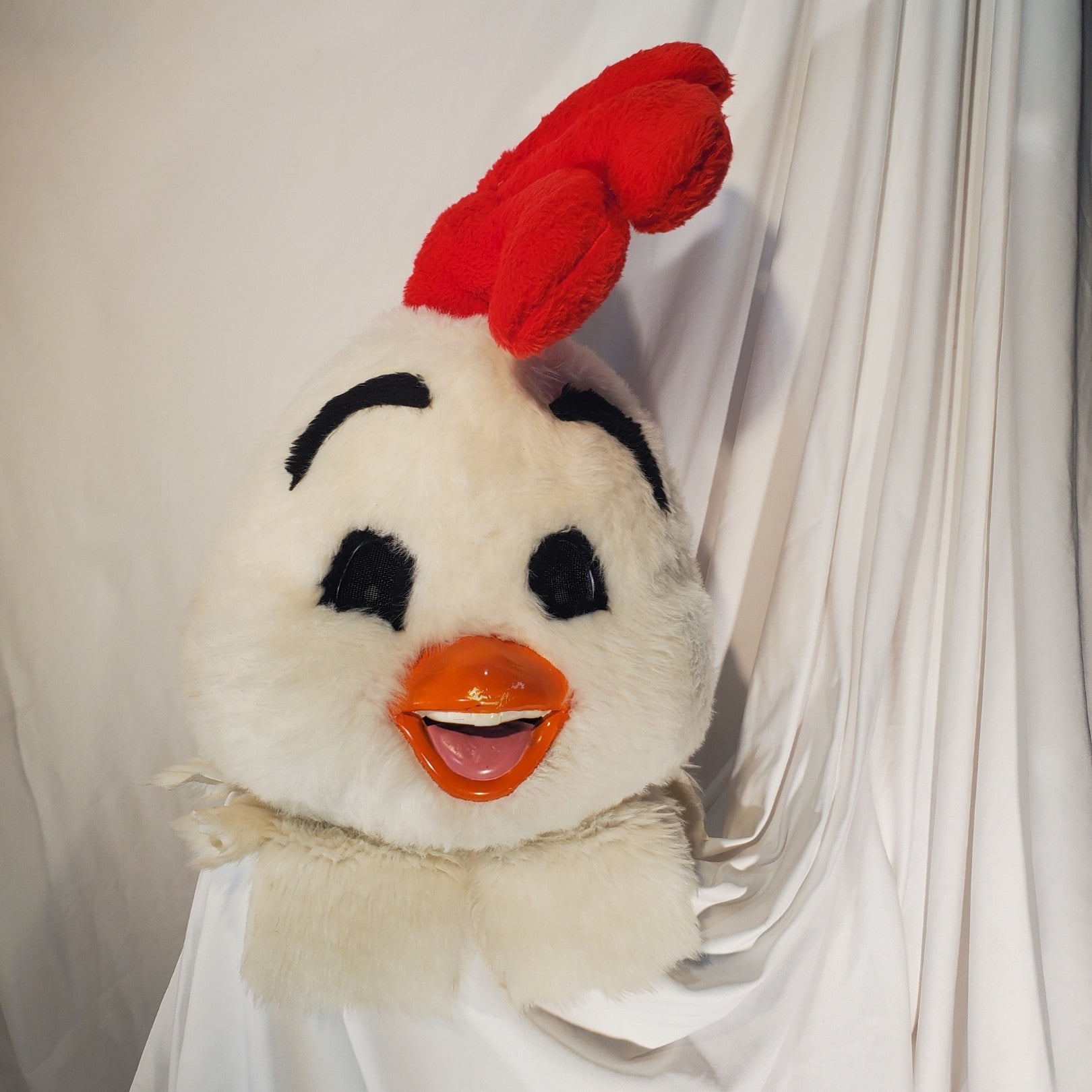 Happy Chicken Costume Mascot Head