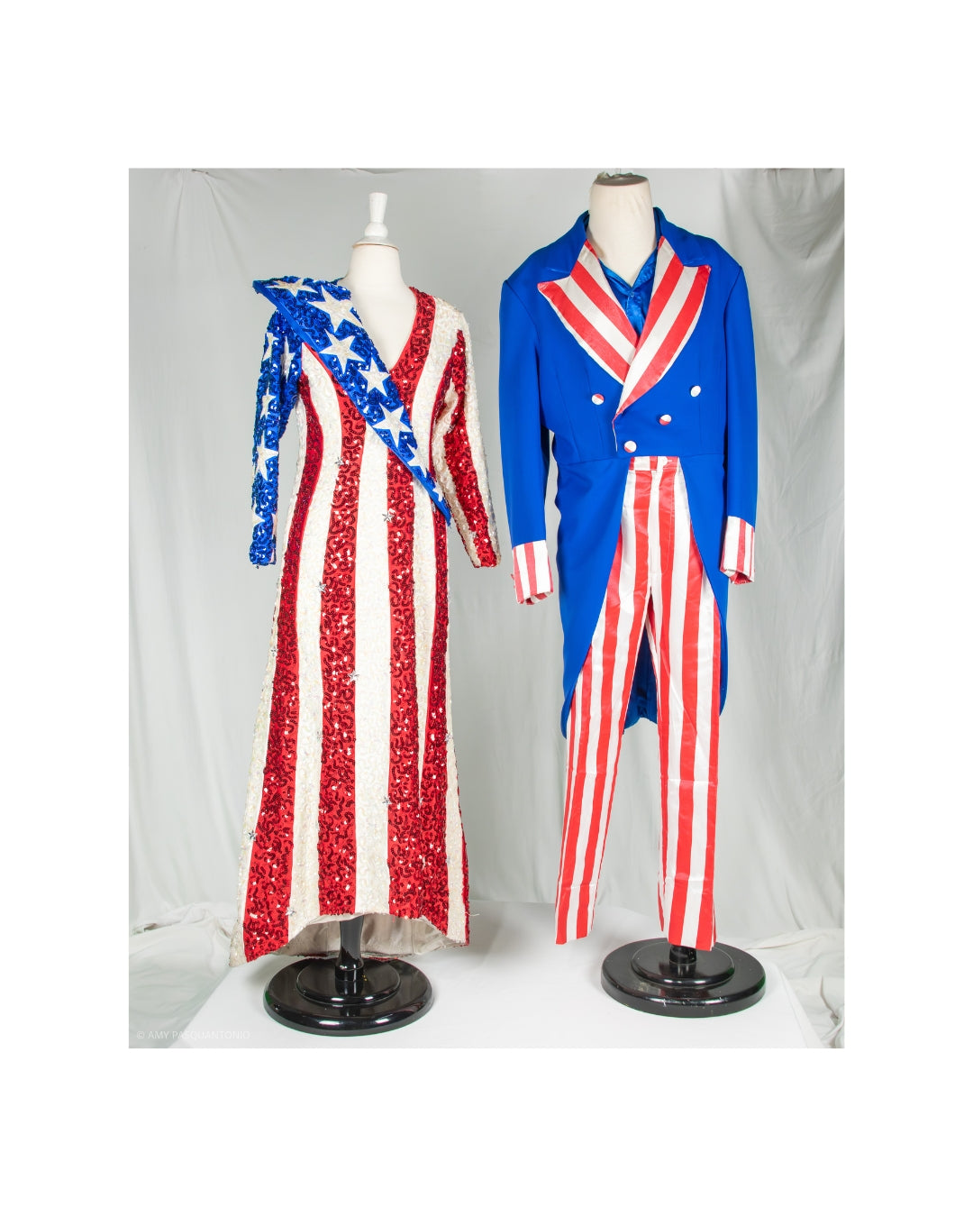 Uncle Sam Patriotic Costume Display Collection