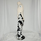 Faux Cowhide Cowboy Chaps - Western Rodeo